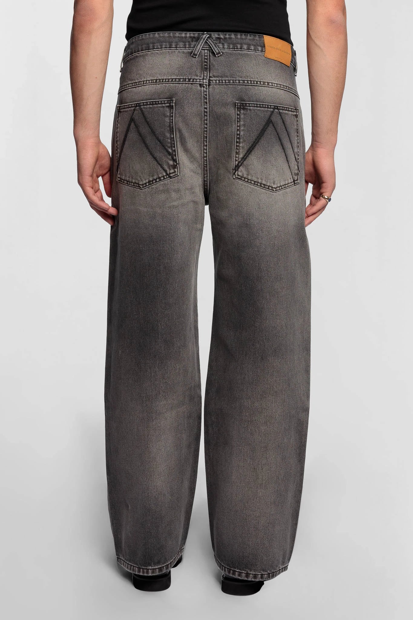 Smoked Baggy Fit Denim