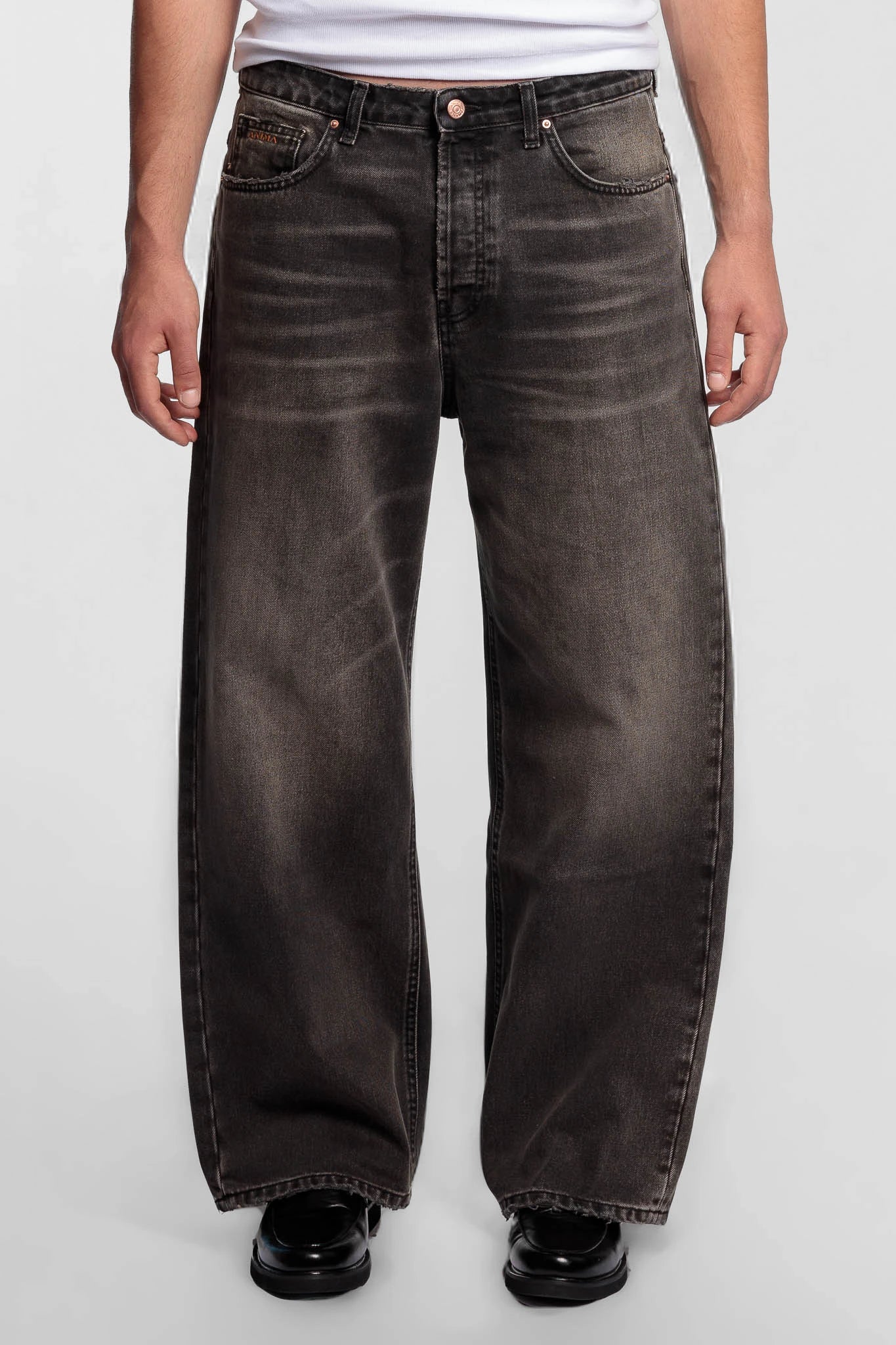 Black Baggy Fit Denim