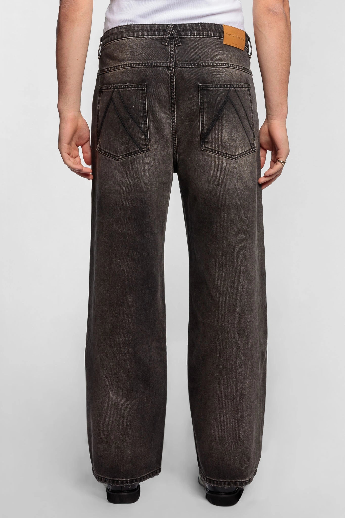 Black Baggy Fit Denim